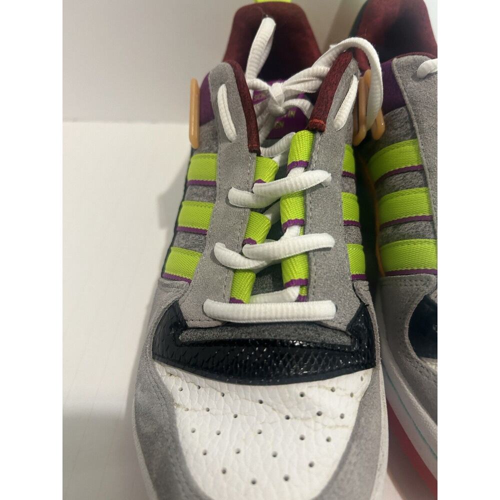 Size 7.5 -women’s adidas Forum Low x S.E.E.D. Multi 2021 Rare - Picture 10 of 16